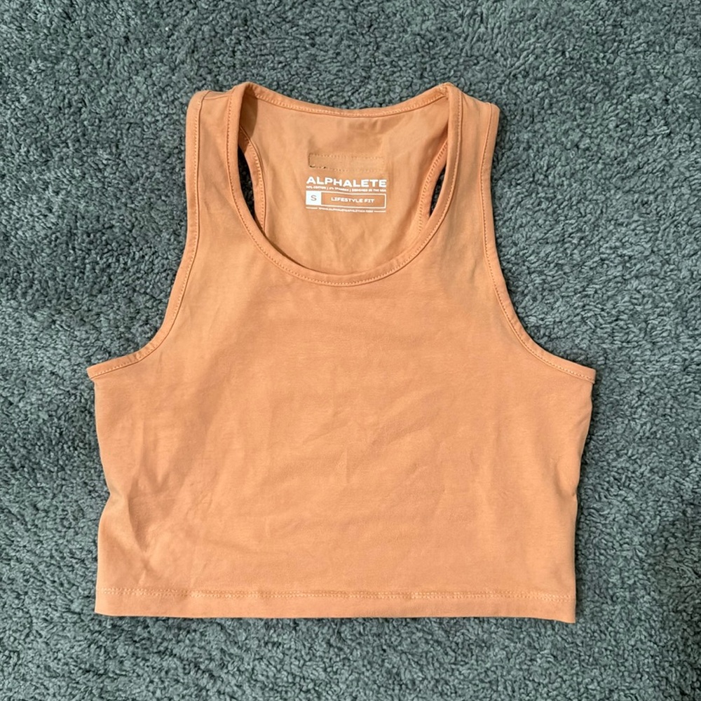 Alphalete cropped tank, NWOT, women’s small